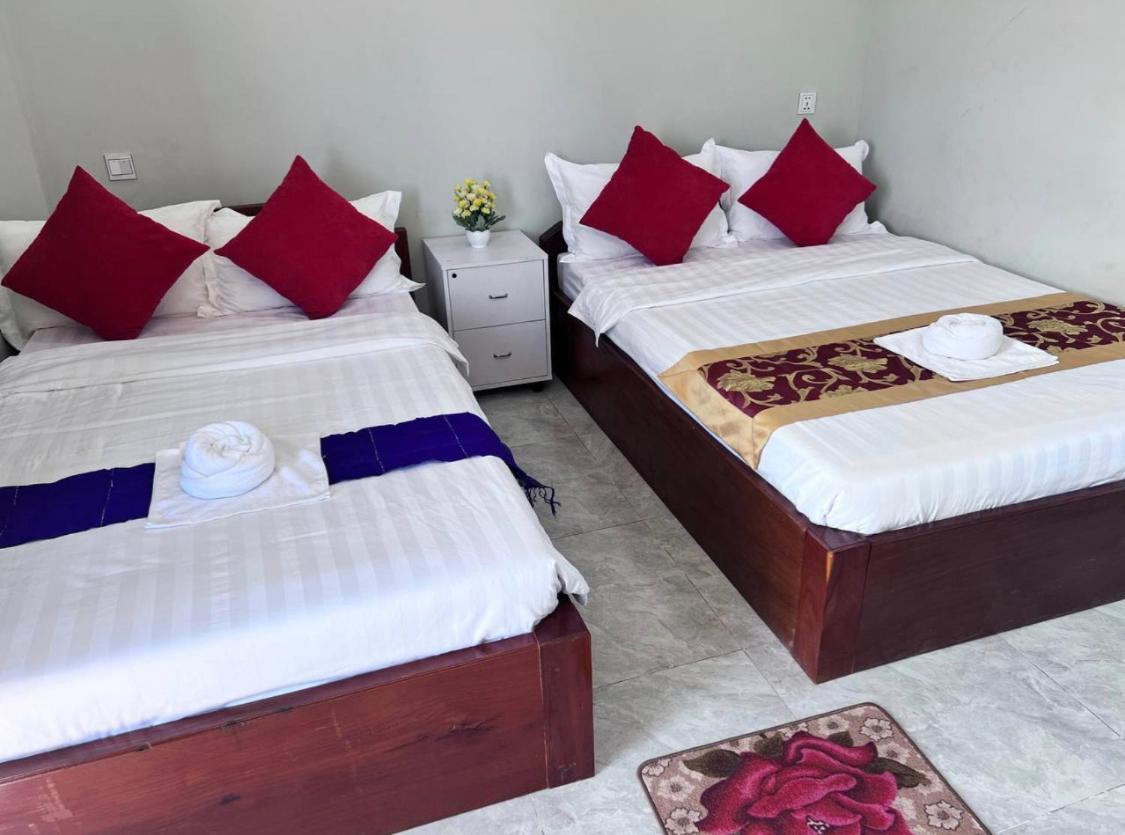 Kro Nhep Guesthouse Kampot Luaran gambar