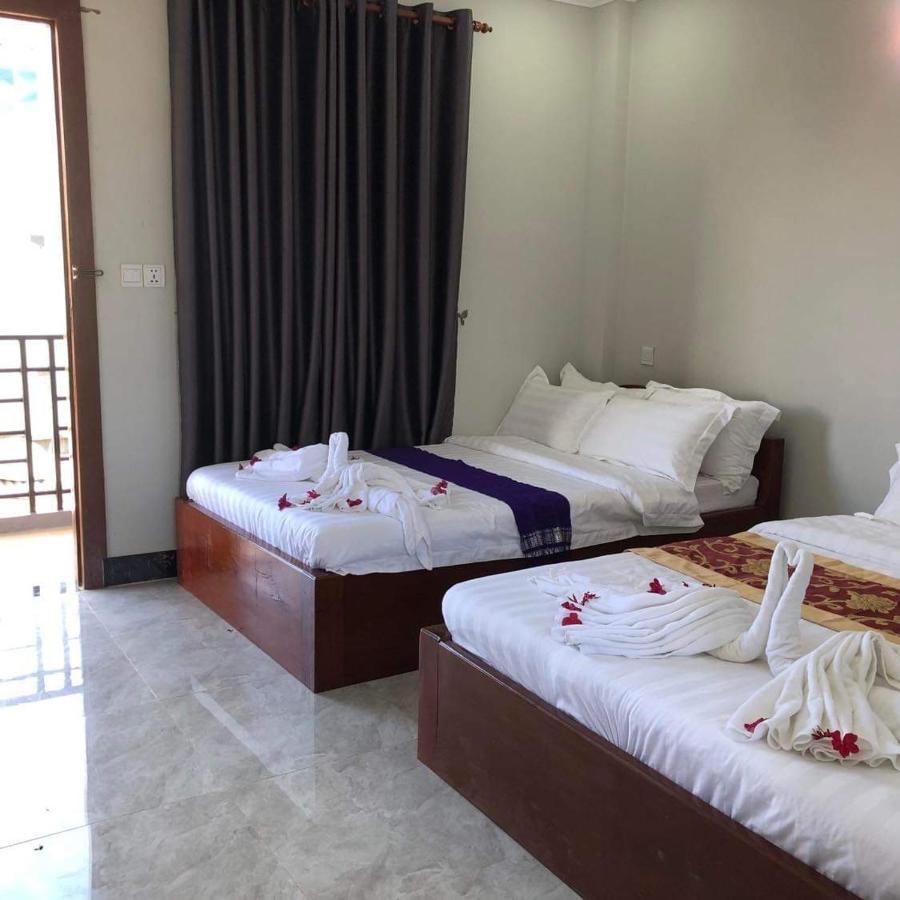Kro Nhep Guesthouse Kampot Luaran gambar